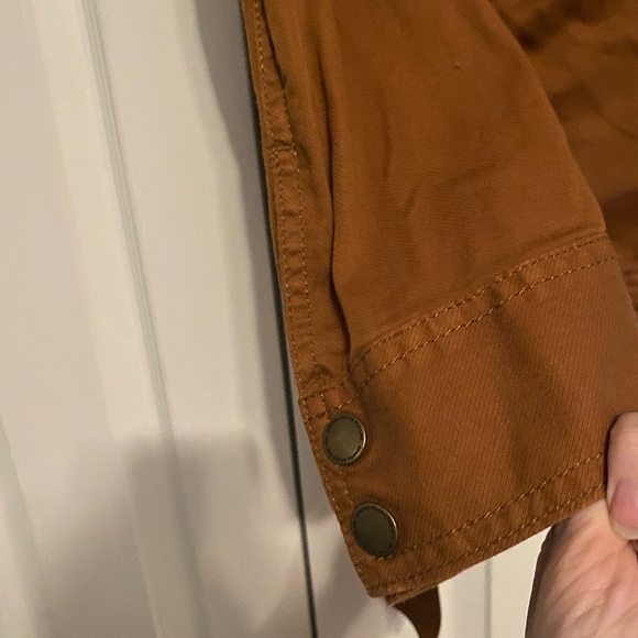 Sonoma Rust/Brown Cotton Blend Jacket - Picture 4 of 5